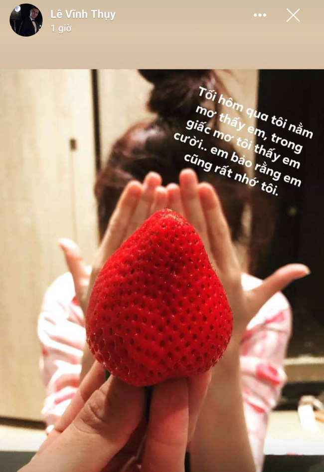 Khác hẳn với thời yêu Hoàng Thùy Linh, Vĩnh Thụy liên tục nói lời ngôn tình với người tình giấu mặt-1