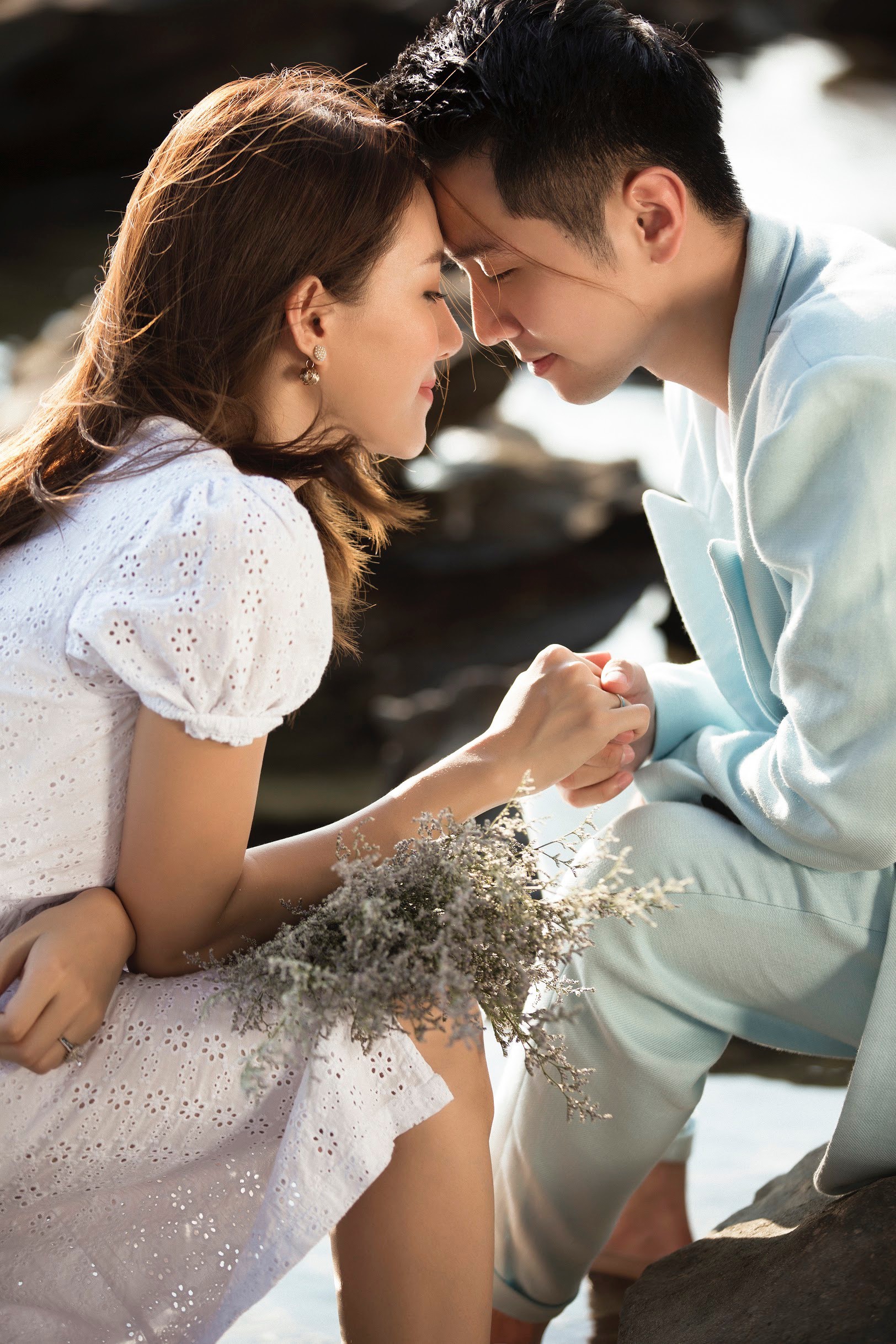 Cận ngày trọng đại, Lê Hà tung trọn bộ ảnh cưới lãng mạn chẳng kém phim Hàn cùng hôn phu điển trai-1