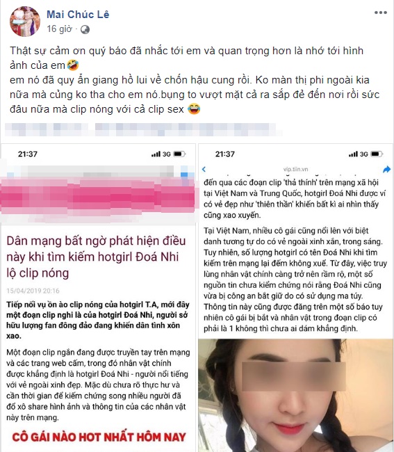 Thêm nạn nhân Đóa Nhi phiên bản Việt bị nghi là nữ chính trong clip nóng 4 phút lên tiếng: Đang chửa vượt mặt sức đâu mà làm-3