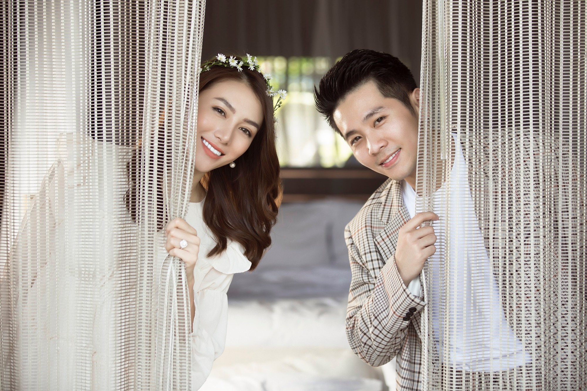 Cận ngày trọng đại, Lê Hà tung trọn bộ ảnh cưới lãng mạn chẳng kém phim Hàn cùng hôn phu điển trai-13