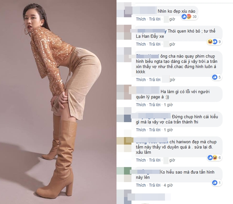 Hari Won bị cộng đồng mạng chê tơi tả vì mặt xinh mà tư thế tạo dáng kém duyên-7