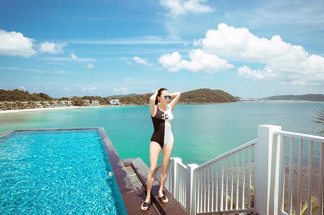 Bạn gái đại gia hơn 7 tuổi của Quách Ngọc Ngoan khoe ảnh bikini gợi cảm-3