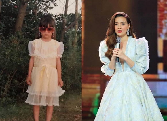 Hà Hồ đăng ảnh ngày xưa, dân mạng nhận xét ngầu từ nhỏ-2