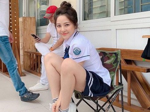 Những hình ảnh không bao giờ còn được lên sóng của hot girl Trâm Anh