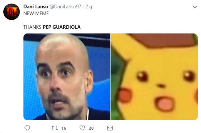 Pep Guardiola bị chế giễu vì màn ăn mừng hụt hài hước-9
