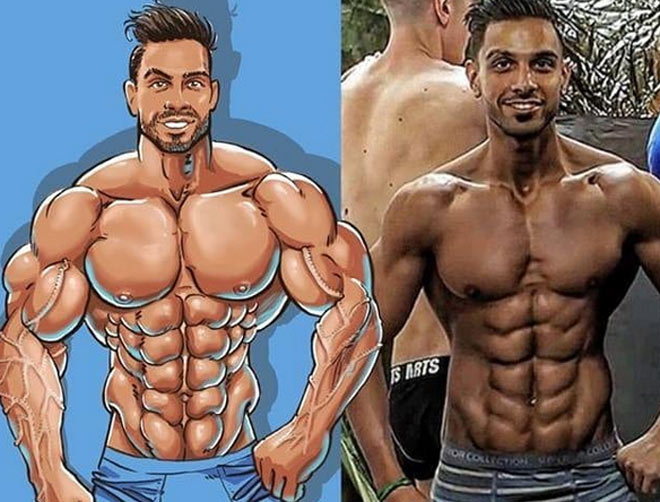 Choáng váng làng thể hình: Xuất hiện siêu lực sỹ có cơ bụng 10 múi-7