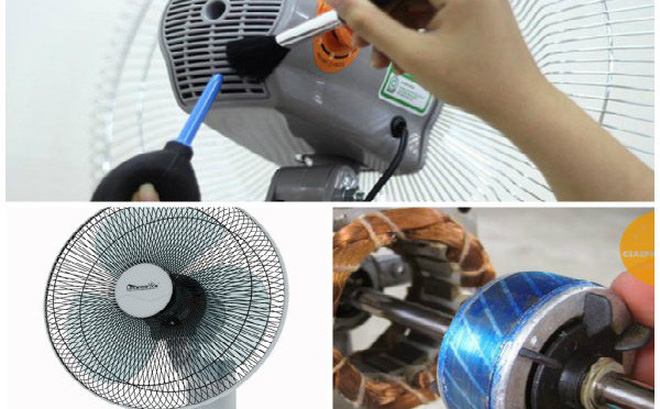 Quạt điện quay chậm, yếu và cách khắc phục tại nhà đơn giản, hiệu quả-1