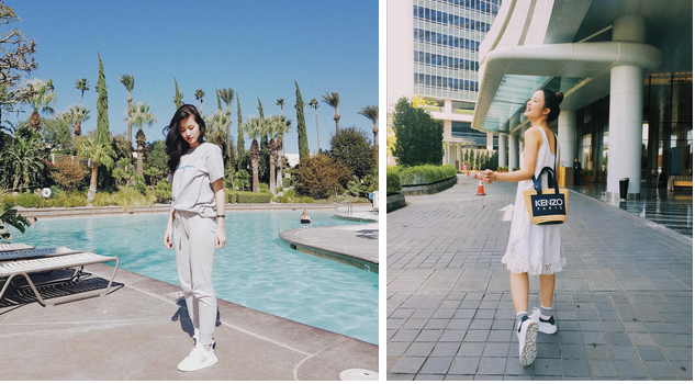 Trái ngược với một Đông Nhi đầu tư” trên sân khấu, style đời thường của cô nàng ngoài 30 này lại cực đơn giản và suốt ngày chỉ giày bệt-2