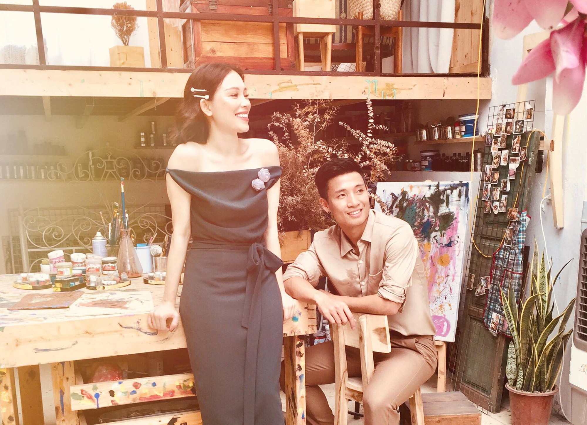 Chú bộ đội Tư Dũng ôm guitar và hát trong bộ ảnh mang phong cách vintage cực ngọt ngào-1