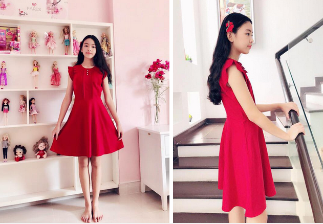 Con gái lớn của MC Quyền Linh: 14 tuổi đã cao 1m70, nhan sắc hao hao Trương Bá Chi khiến dân tình dự đoán sẽ trở thành Hoa hậu tương lai-7