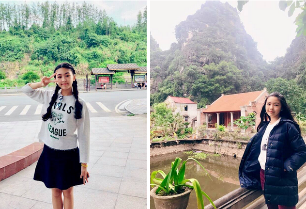 Con gái lớn của MC Quyền Linh: 14 tuổi đã cao 1m70, nhan sắc hao hao Trương Bá Chi khiến dân tình dự đoán sẽ trở thành Hoa hậu tương lai-9