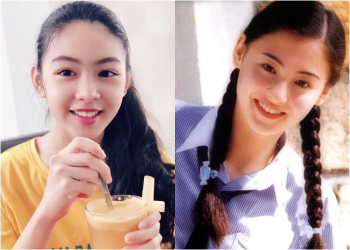 Con gái lớn của MC Quyền Linh: 14 tuổi đã cao 1m70, nhan sắc hao hao Trương Bá Chi khiến dân tình dự đoán sẽ trở thành Hoa hậu tương lai-4