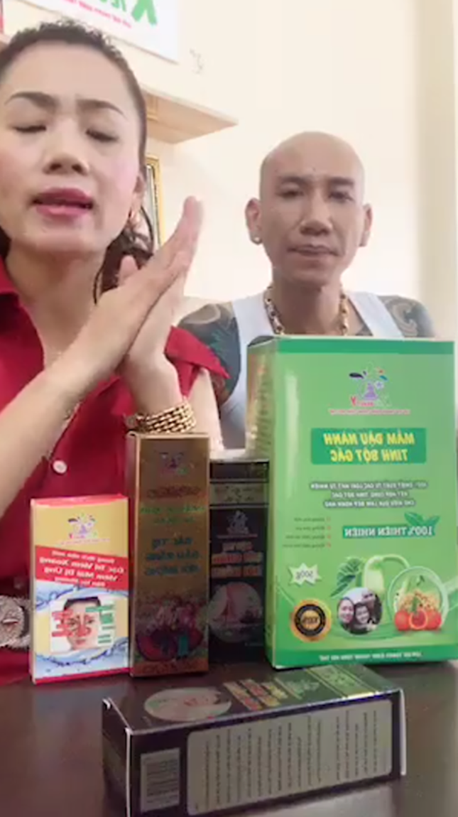 Vợ chồng ca sĩ Phú Lê bị điều tra vì quảng cáo thuốc không giấy phép với tác dụng... trên trời-2