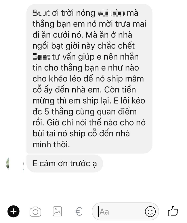 Trời nóng khiến việc đi ăn cỗ cũng trở thành cực hình, anh chàng bèn nảy ra ý tưởng táo bạo giúp mình khỏe, bạn vui-1