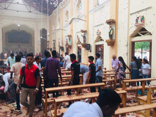 Lễ Phục Sinh đẫm máu ở Sri Lanka, đánh bom kinh hoàng, hơn 130 người thiệt mạng-2