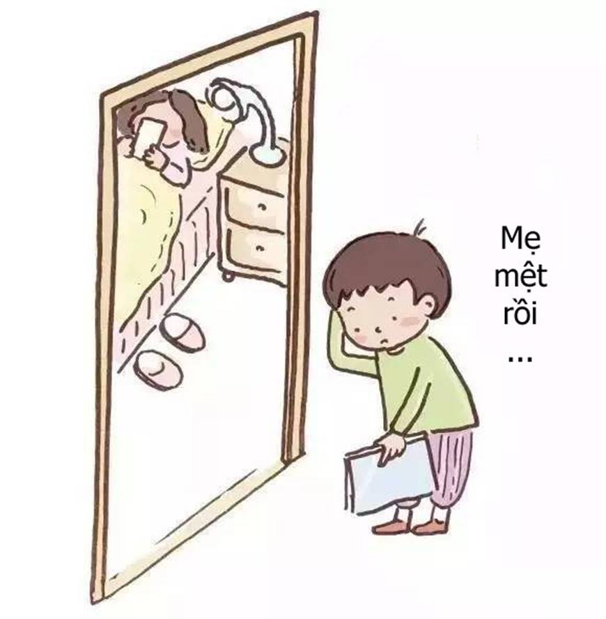 Bộ tranh cho thấy các mẹ nghĩ rằng mình yêu con nhất, nhưng không ngờ rằng bé còn yêu mẹ nhiều hơn thế-3