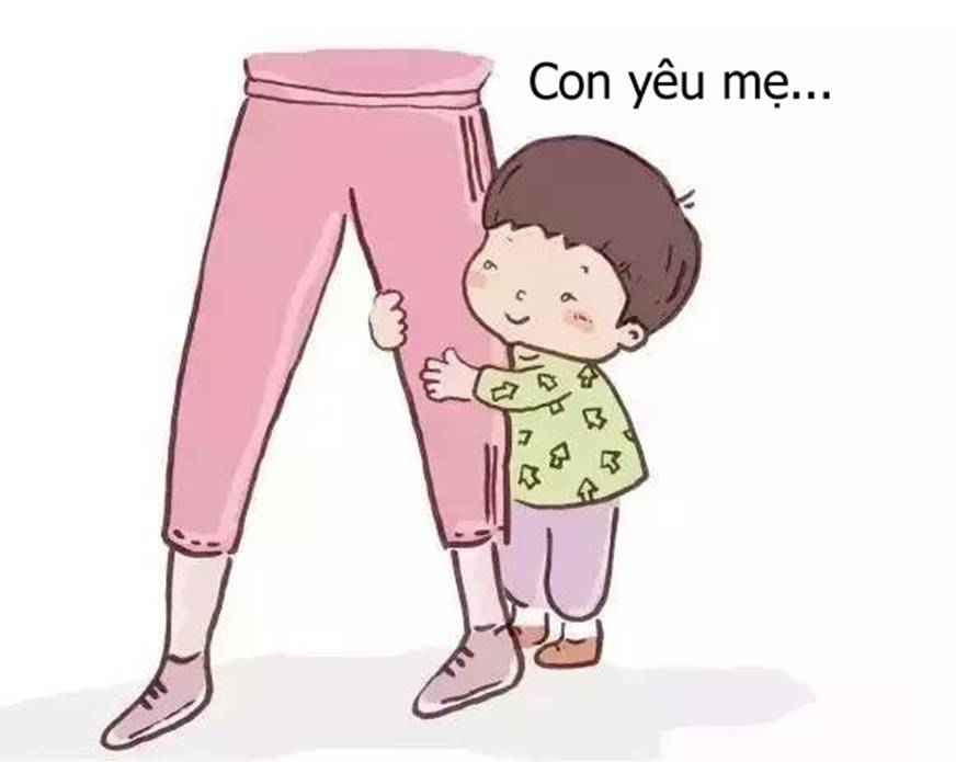 Bộ tranh cho thấy các mẹ nghĩ rằng mình yêu con nhất, nhưng không ngờ rằng bé còn yêu mẹ nhiều hơn thế-12