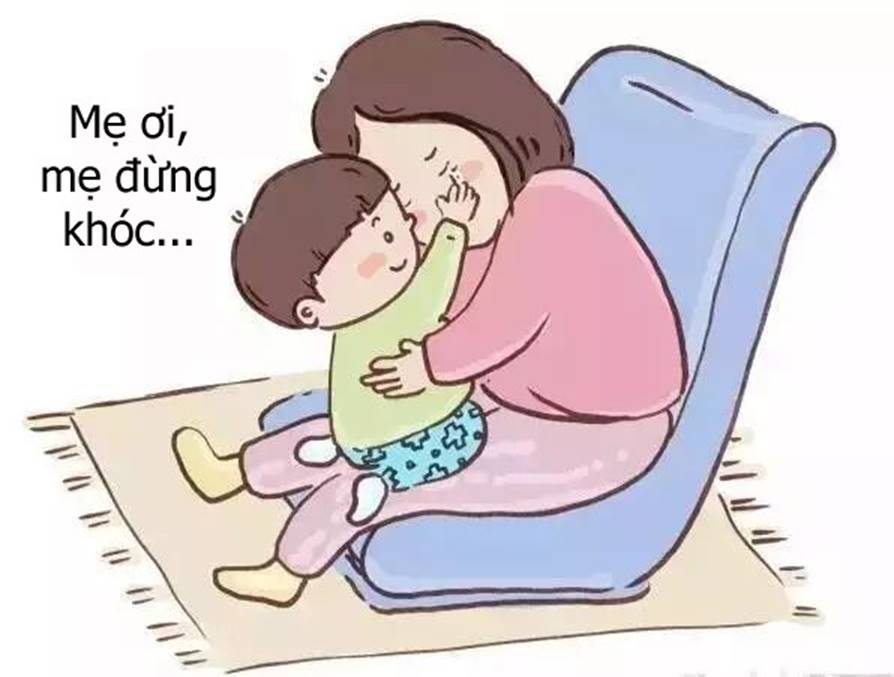 Bộ tranh cho thấy các mẹ nghĩ rằng mình yêu con nhất, nhưng không ngờ rằng bé còn yêu mẹ nhiều hơn thế-13