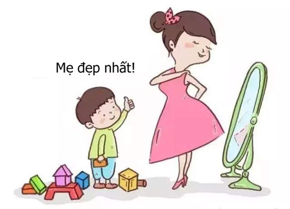 Bộ tranh cho thấy các mẹ nghĩ rằng mình yêu con nhất, nhưng không ngờ rằng bé còn yêu mẹ nhiều hơn thế-6