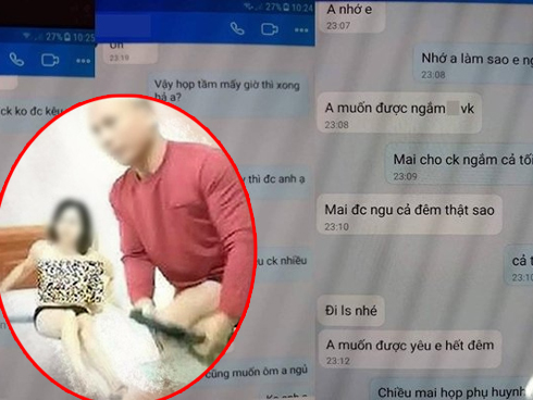 Vụ nam giáo viên ở nhà nghỉ với đồng nghiệp vì sốt rét: Cô giáo nói về tin nhắn tình cảm-2