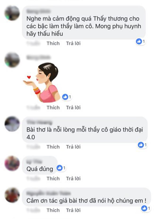 Thêm một bài thơ trách nhẹ phụ huynh đừng đổ hết lên đầu thầy cô, đừng coi thường nghề giáo-5
