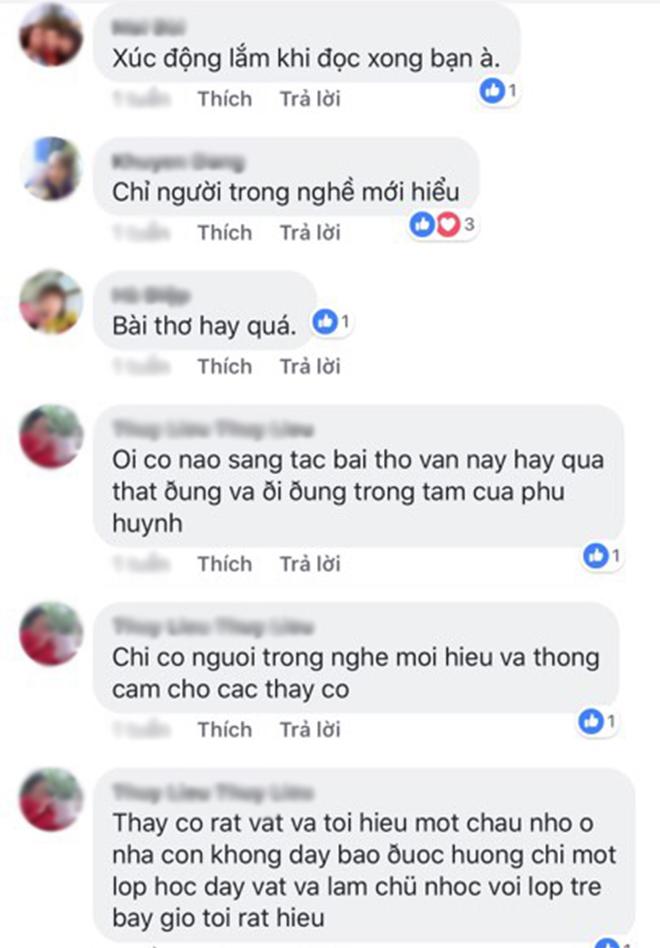 Thêm một bài thơ trách nhẹ phụ huynh đừng đổ hết lên đầu thầy cô, đừng coi thường nghề giáo-4