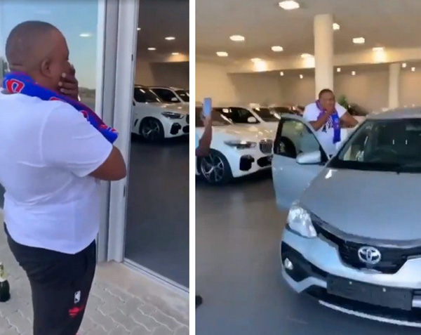 Nhóm bạn sắm xế hộp mới toanh tặng chiến hữu chỉ vì: Tụi tao ngán cảnh phải đưa đón mày hằng ngày rồi, dân mạng nhìn vào chỉ biết ghen tị-1