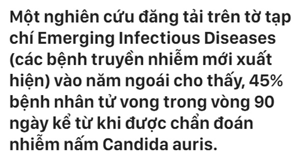 Cảnh báo: Đã có trường hợp tử vong do nhiễm chủng nấm mới siêu mạnh đang hoành hành khắp toàn cầu-4