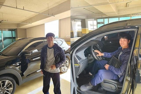 Công Phượng sắm ôtô đầu đời, gắn biển mới tập lái-1