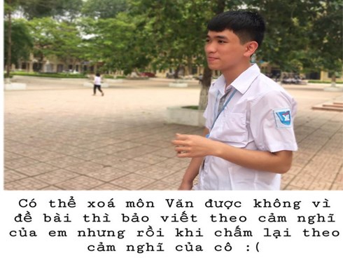 'Bạn muốn xóa môn học nào' và lời đáp không thể đúng hơn của học trò