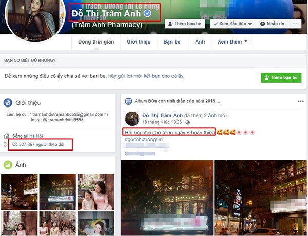 Facebook hotgirl Trâm Anh tăng hơn 100k lượt follow, được cấp tick xanh chính chủ sau scandal bị nghi lộ clip nóng-6