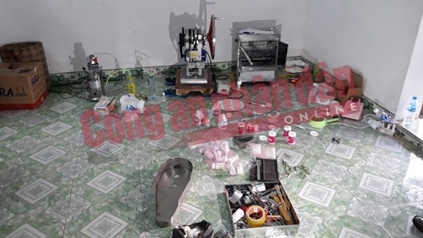 Triệt phá xưởng” sản xuất ma túy Tổng hợp tại Nam Định-2