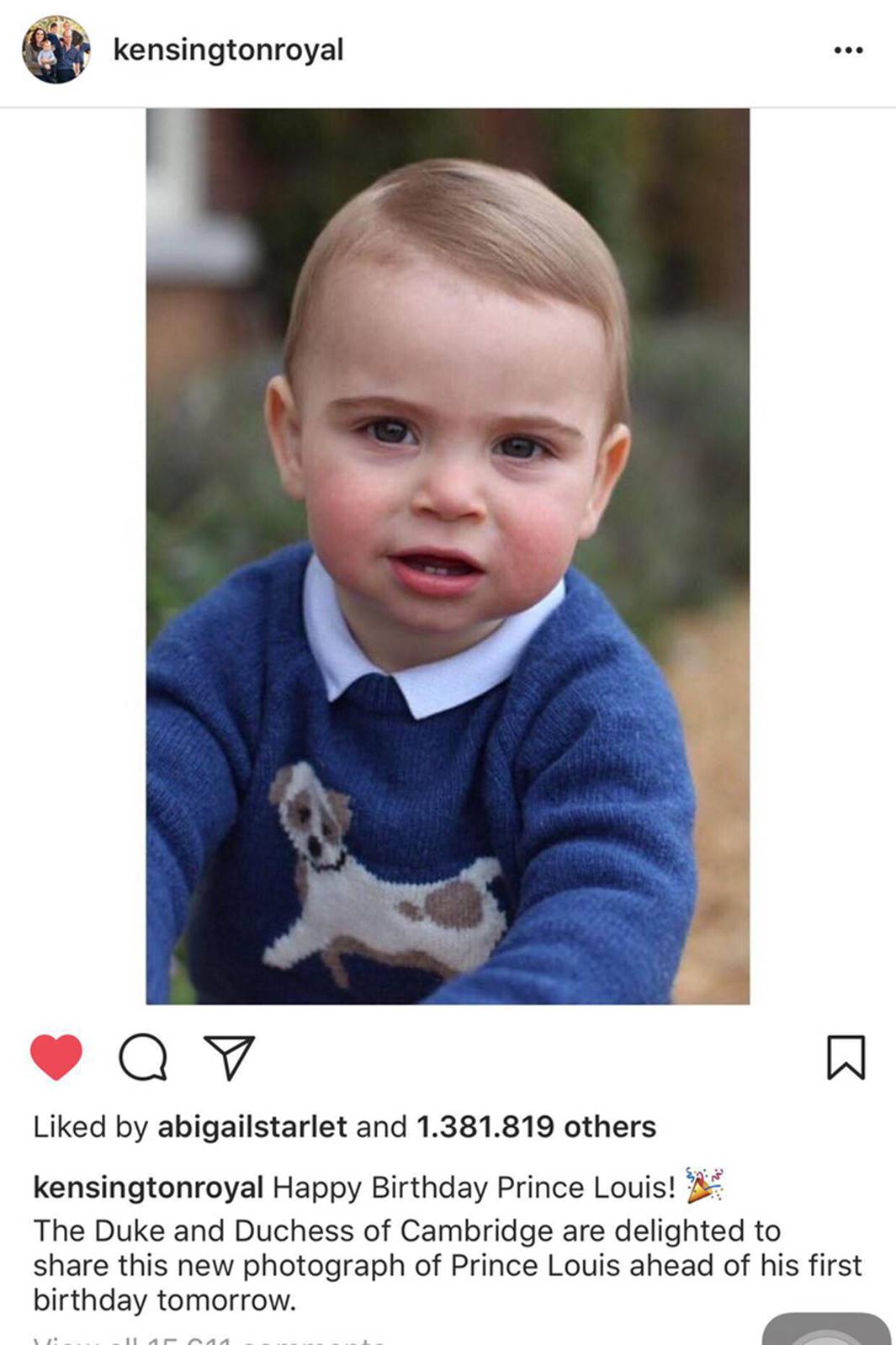 Điều thú vị về 2 chiếc áo Hoàng tử út mặc trong ảnh mừng sinh nhật: Một chiếc được thừa kế”, một chiếc lại tức tốc cháy hàng chỉ sau 1 ngày-6