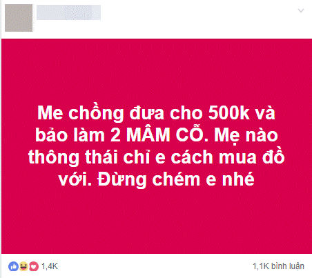 Mẹ chồng đưa 500 nghìn bảo làm 2 mâm cỗ, nàng dâu hoảng hốt cầu cứu chị em, được bày hẳn mâm 10 món 300 nghìn-1