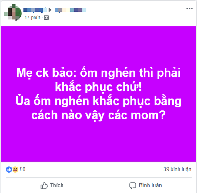 Mẹ chồng mắng nghén thì phải tìm cách khắc phục, con dâu ngán ngẩm, chị em lại mách nước cách đáp trả cực ngầu-1