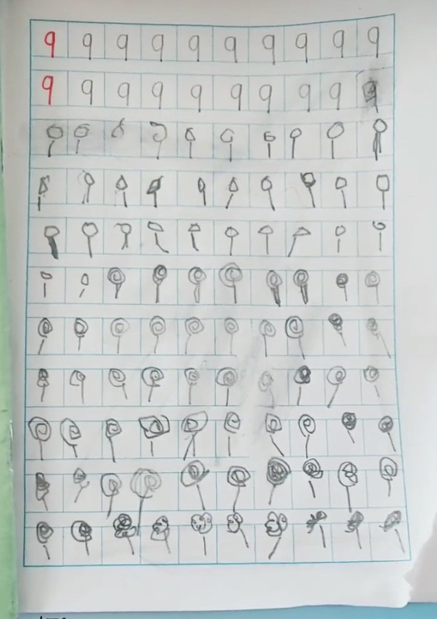 Bé tiểu học và màn tập viết với IQ vô cực khiến ai cũng phải thốt lên: Bọn lười đúng là bọn thông minh nhất đời!-3