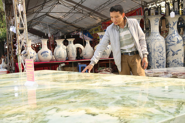 Sập ngọc nguyên khối nặng chục tấn: Đại gia bỏ tiền tỷ nằm mát lưng-6