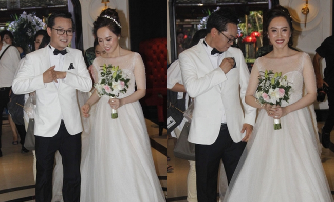 Dàn sao phía Bắc nô nức đến dự đám cưới hoành tráng của NSND Trung Hiếu và vợ trẻ kém gần 2 giáp-1
