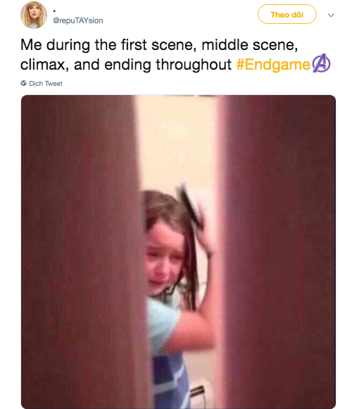 Mạng xã hội cả thế giới chìm trong biển meme mếu máo sau khi xem Avengers: Endgame-7