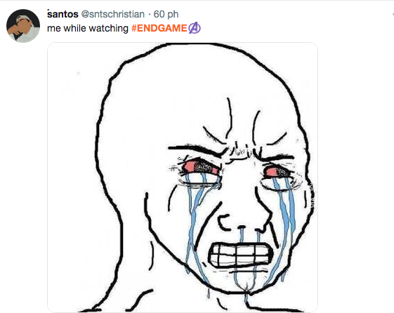 Mạng xã hội cả thế giới chìm trong biển meme mếu máo sau khi xem Avengers: Endgame-1