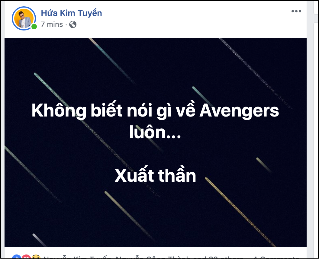 Xem xong Endgame”, sao Việt khen nức nở và đồng lòng kiềm chế spoil nội dung phim-4