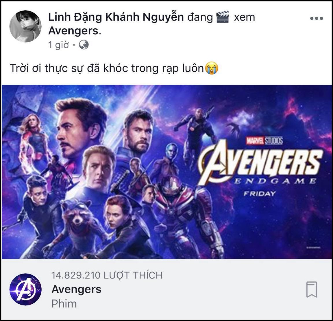 Xem xong Endgame”, sao Việt khen nức nở và đồng lòng kiềm chế spoil nội dung phim-8
