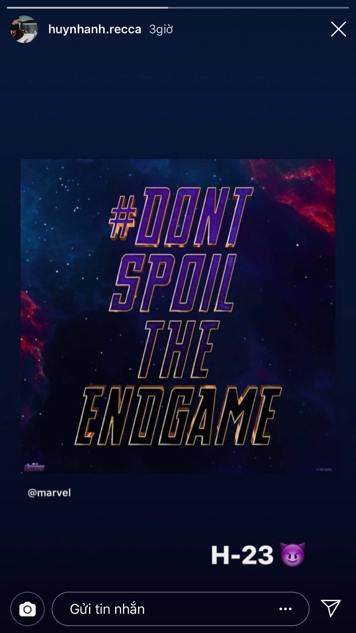 Xem xong Endgame”, sao Việt khen nức nở và đồng lòng kiềm chế spoil nội dung phim-9