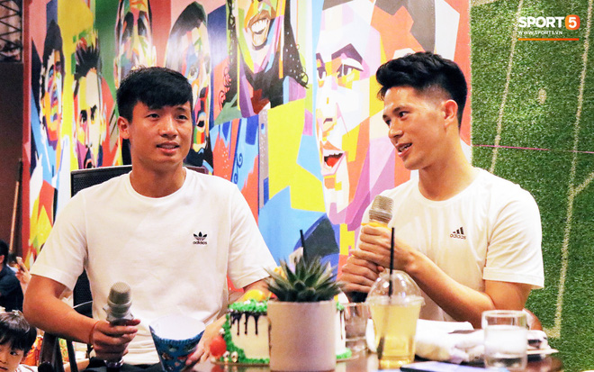 Cặp Đình Trọng - Tiến Dũng tái hiện màn diễn xuất kinh điển trong tiệc sinh nhật-1