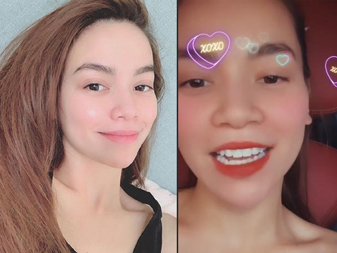 Lộ rõ vòng 2 nhô cao bất thường, Hồ Ngọc Hà vướng nghi án mang thai với người tình Kim Lý-5