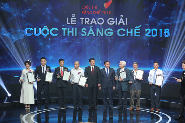 Sao Thái Dương được vinh danh trong Cuộc thi Sáng chế 2018-2