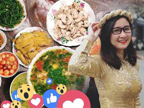 Bữa chiều nhiều món ngon miệng thế này bảo sao chồng con ăn 3-4 bát-7