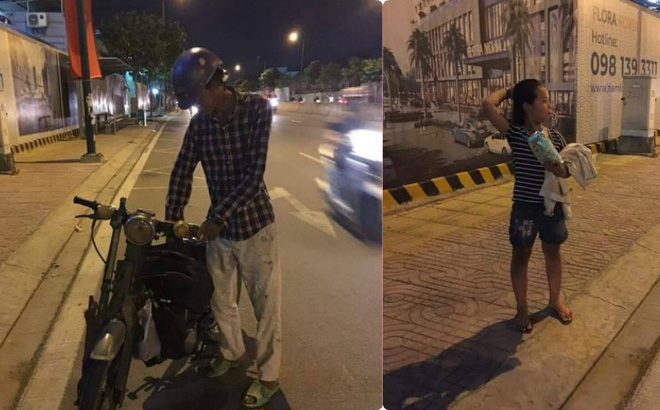 Người cha vừa đi vừa khóc trên đường và việc làm được tán thưởng của cô gái lạ mặt-1