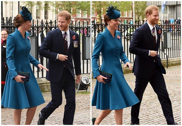 Hoàng tử Harry bất ngờ tháp tùng” chị dâu Kate đi dự sự kiện nhưng vẻ mặt hạnh phúc, rạng rỡ của cả hai khi sánh bước bên nhau khiến dư luận dậy sóng-3