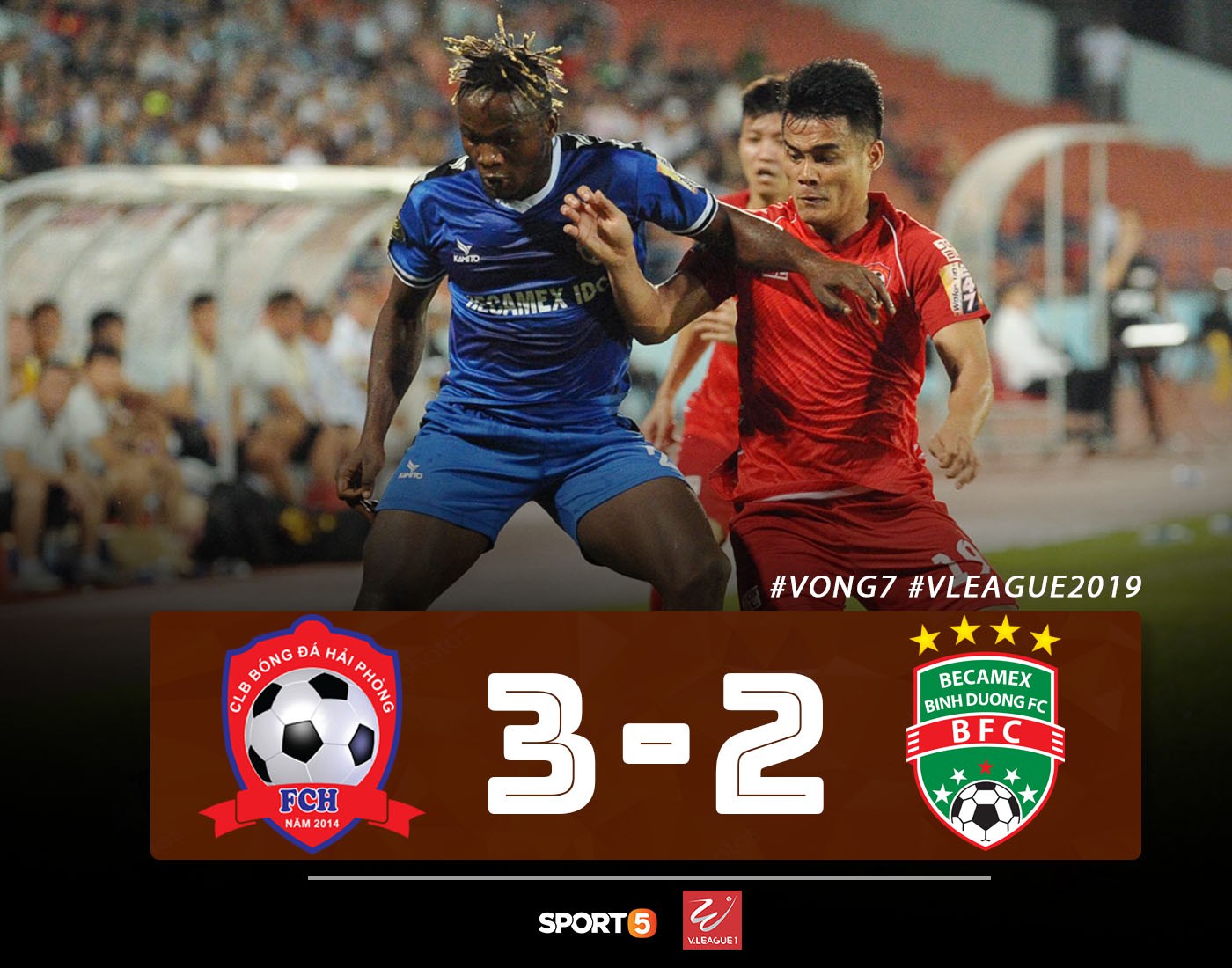 Không đốt pháo sáng, fan Hải Phòng còn để lại hình ảnh đẹp này sau trận thắng Bình Dương-1